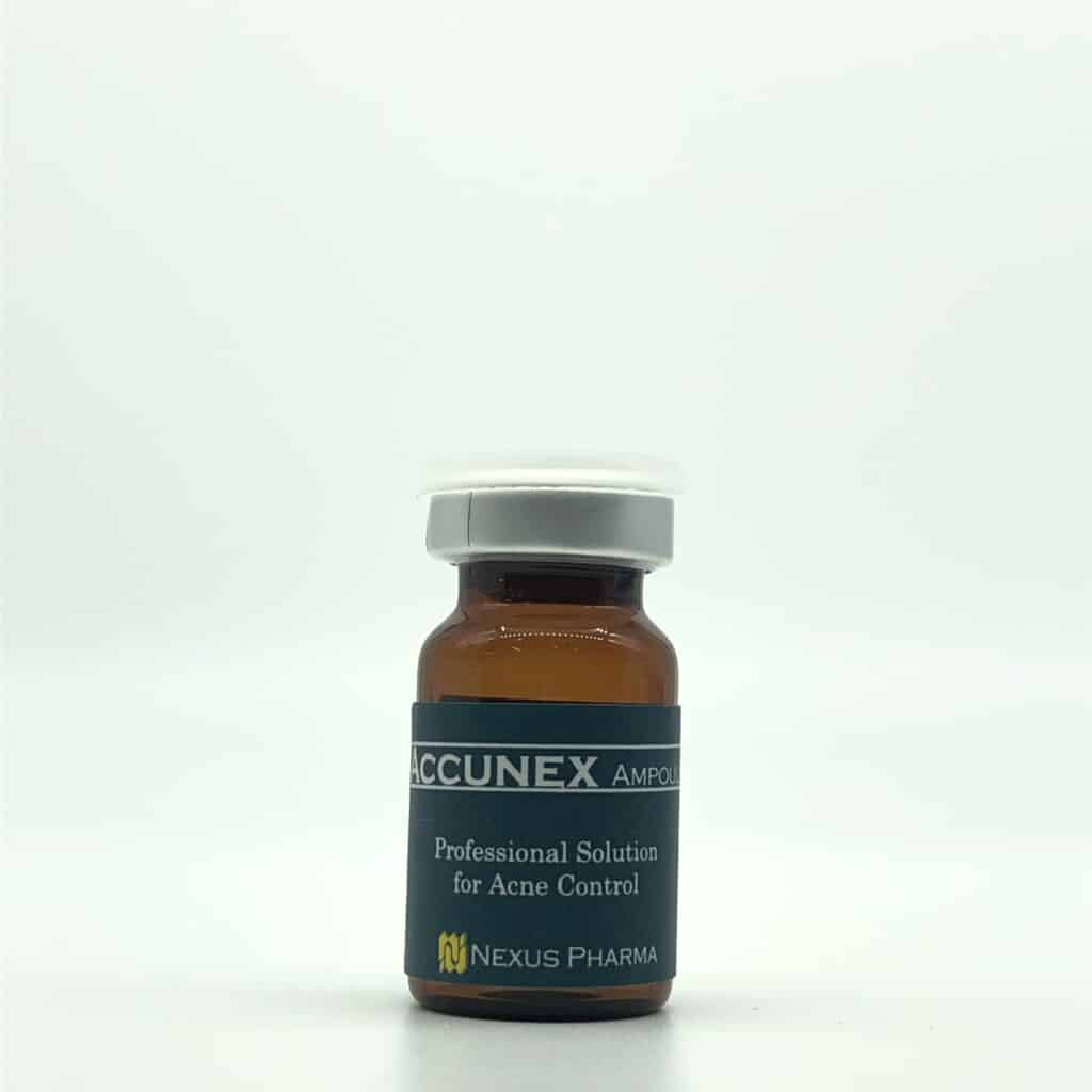 Accunex Ampoule with peptides for the skin