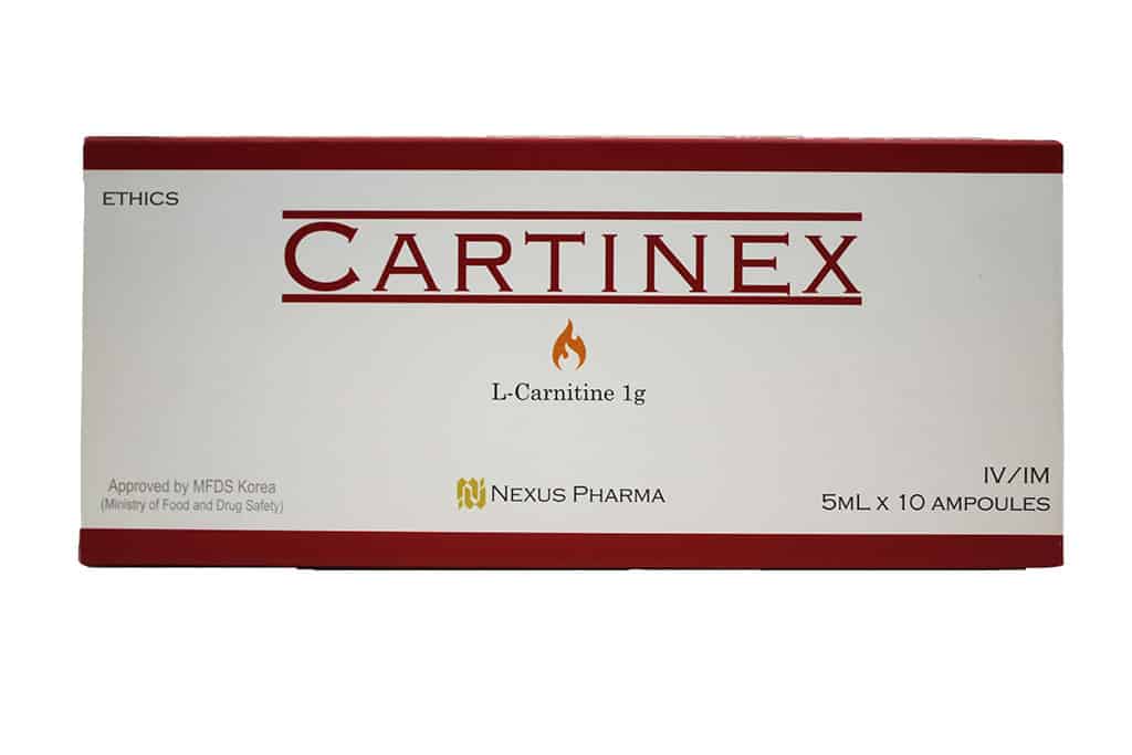 Nexus Pharma's Cartinex drip