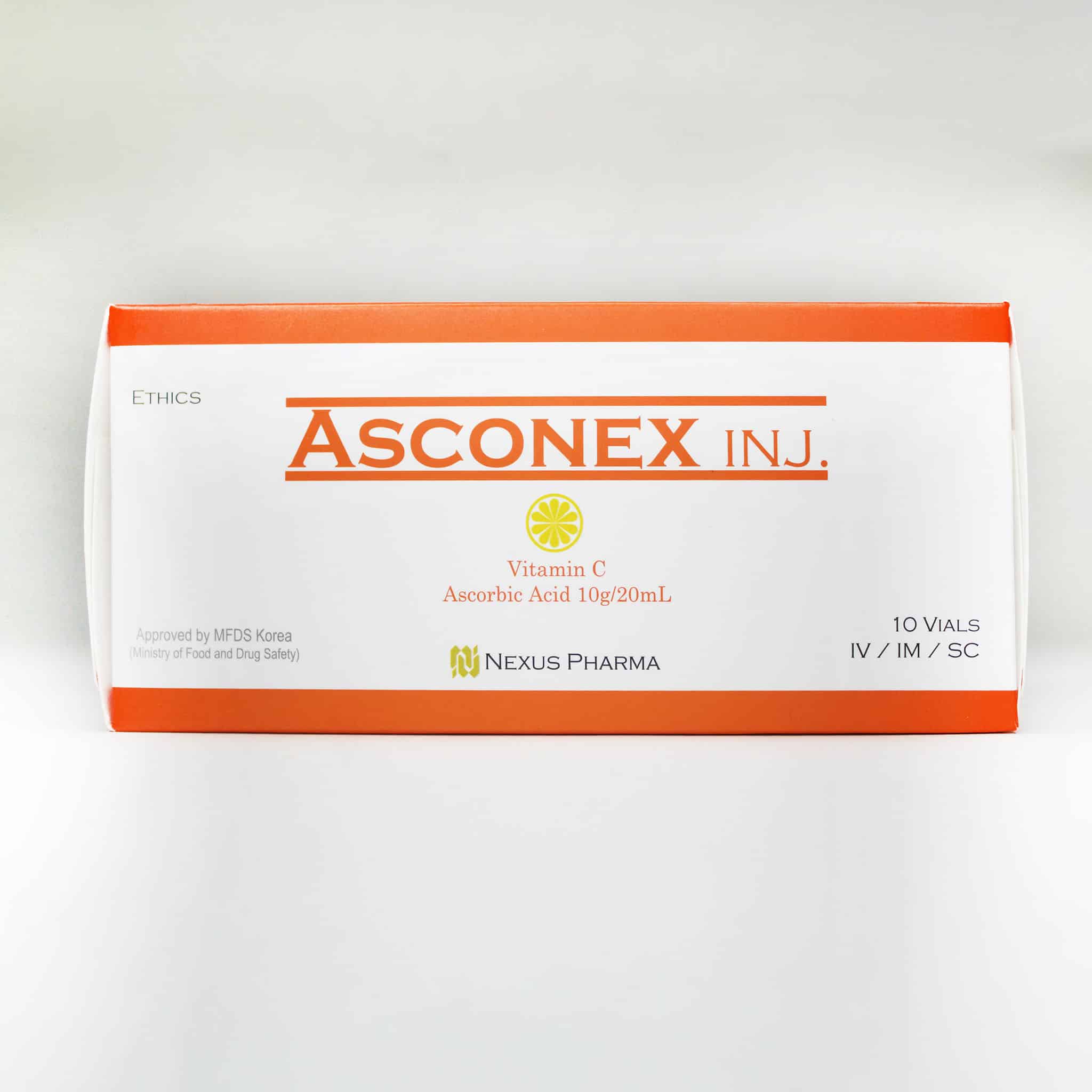asconex INJ ascorbic acid