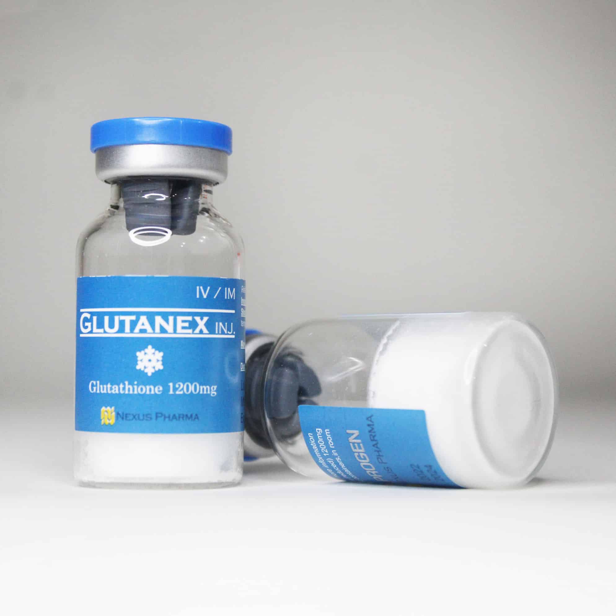 Glutanex 1200 mg vials.